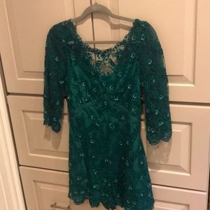 Free People Emerald romper, size 6